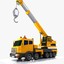 3ds cartoon mobile crane
