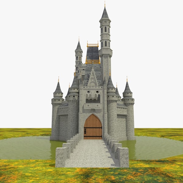 3d castle building