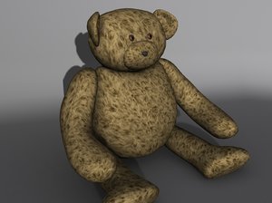 3d teddy bear