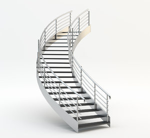 stairs staircase 3d model