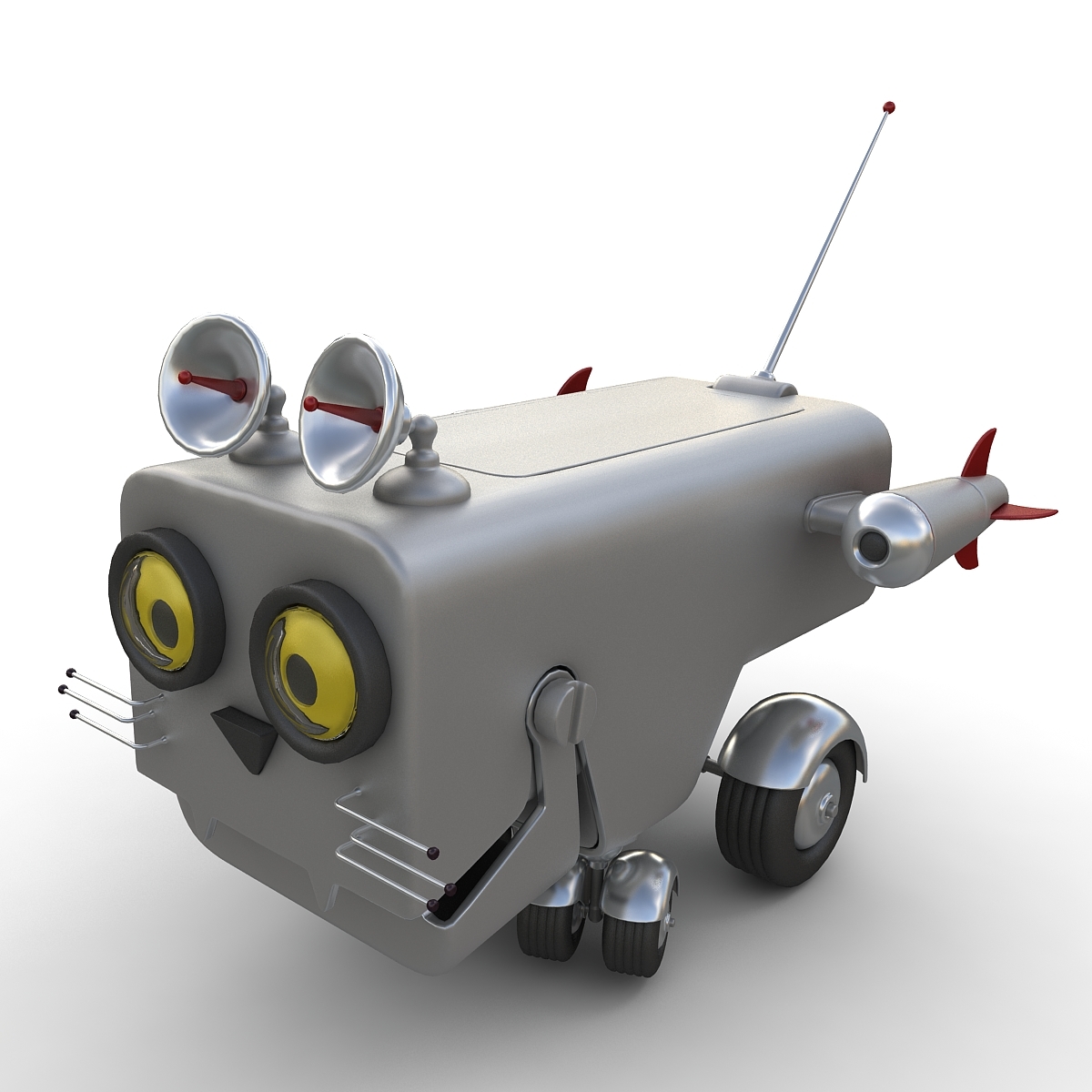realistic robot cat toy