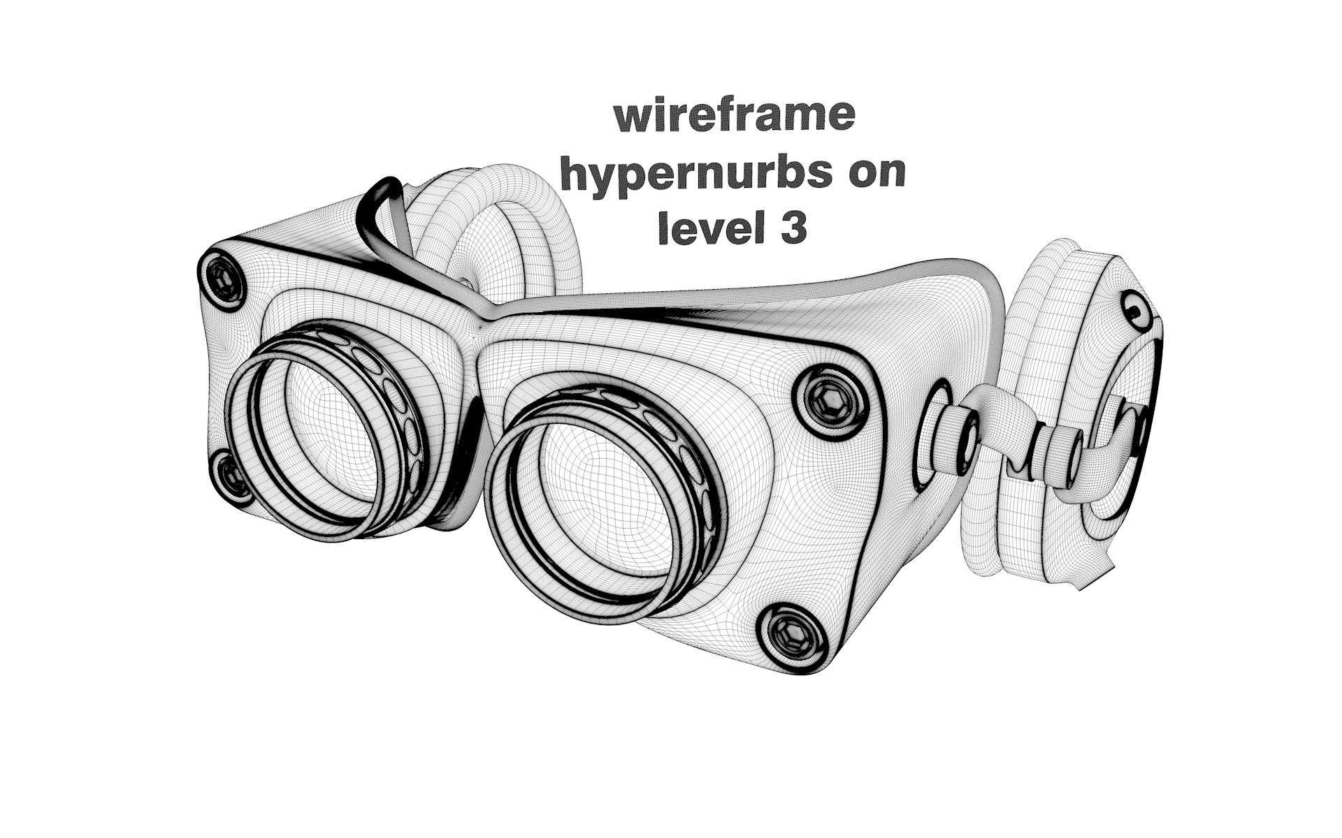 night vision goggles 3d c4d