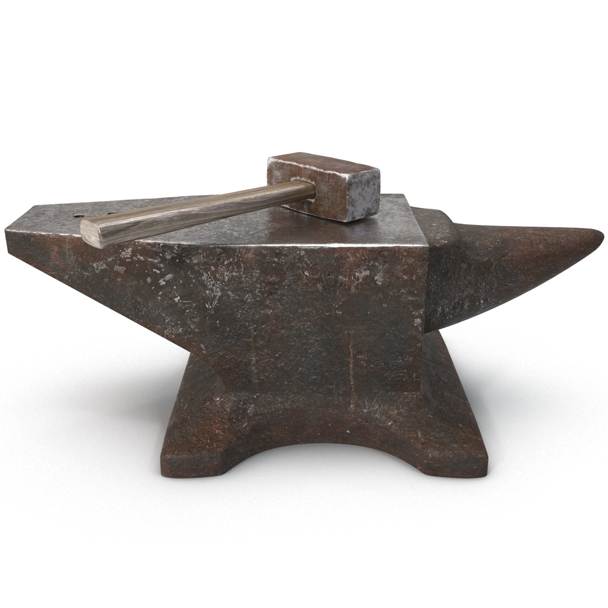 anvil sledgehammer 3d 3ds