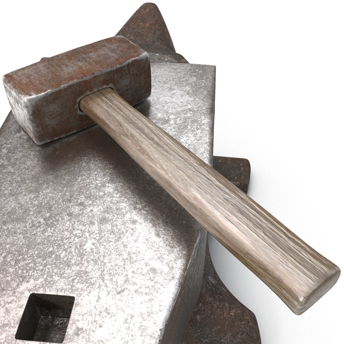 anvil sledgehammer 3d 3ds