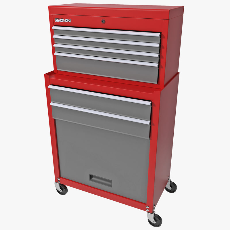 3d stackon tool chest