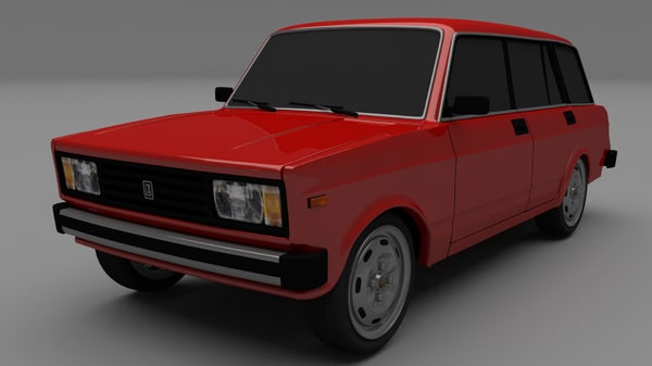 Lada 3d model free