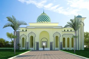 3ds max mosque