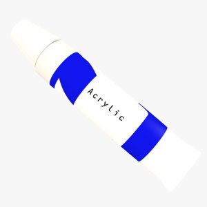 blue tube paint max