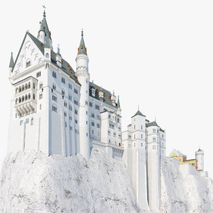 3dsmax neuschwanstein castle 2