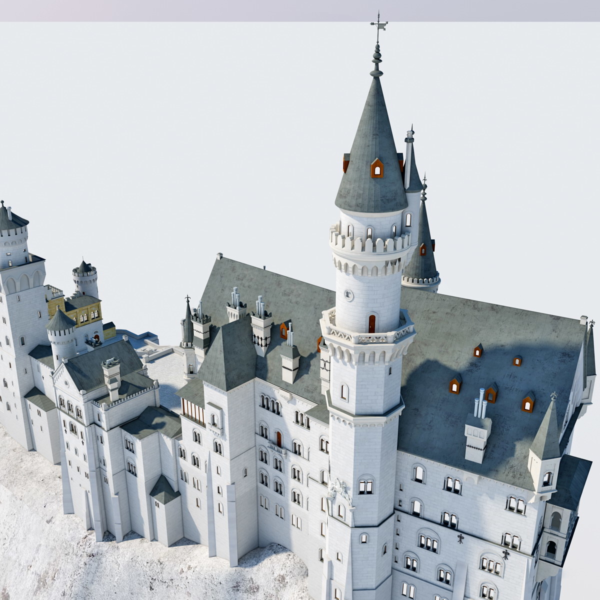 3dsmax neuschwanstein castle 2