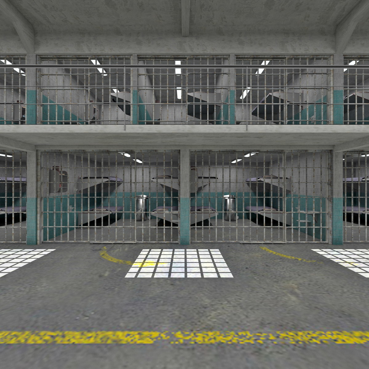 max prison interior scene