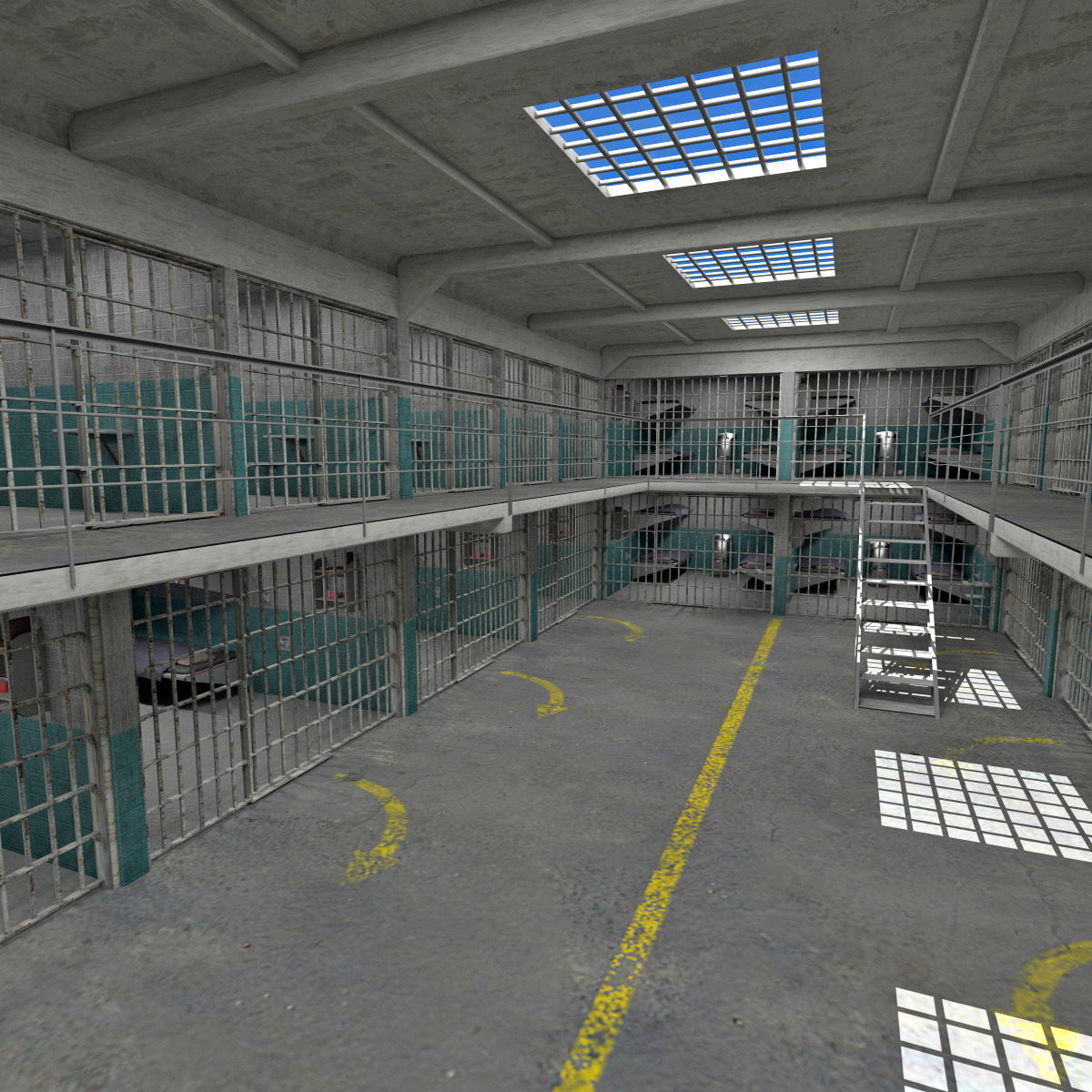 max prison interior scene