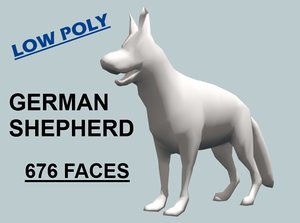 german shepherd dog 3ds