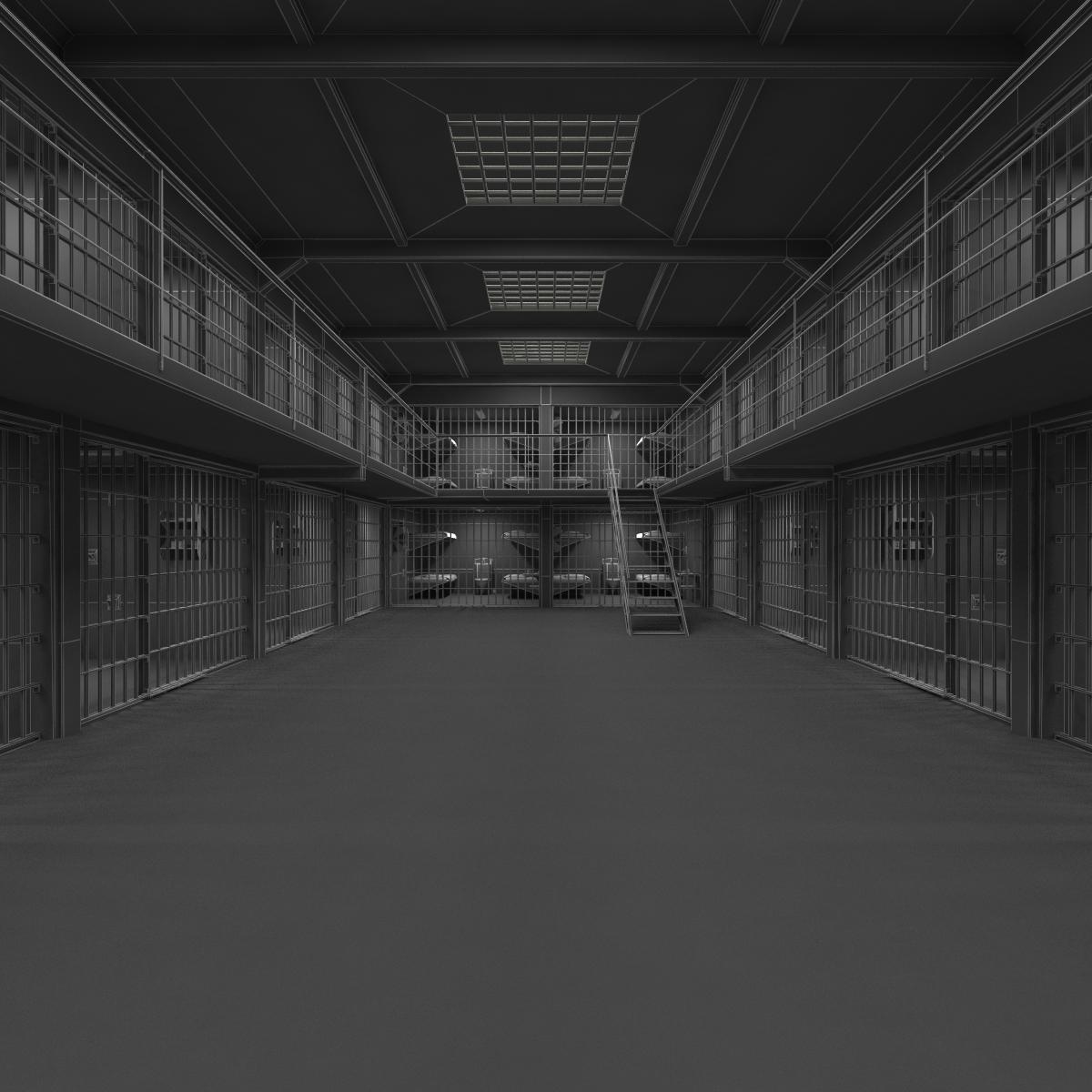 max prison interior scene