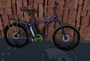 free racing bike 3d model