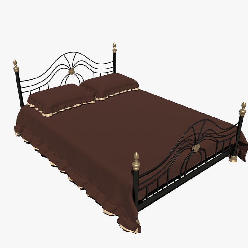3ds max forged bed 2v