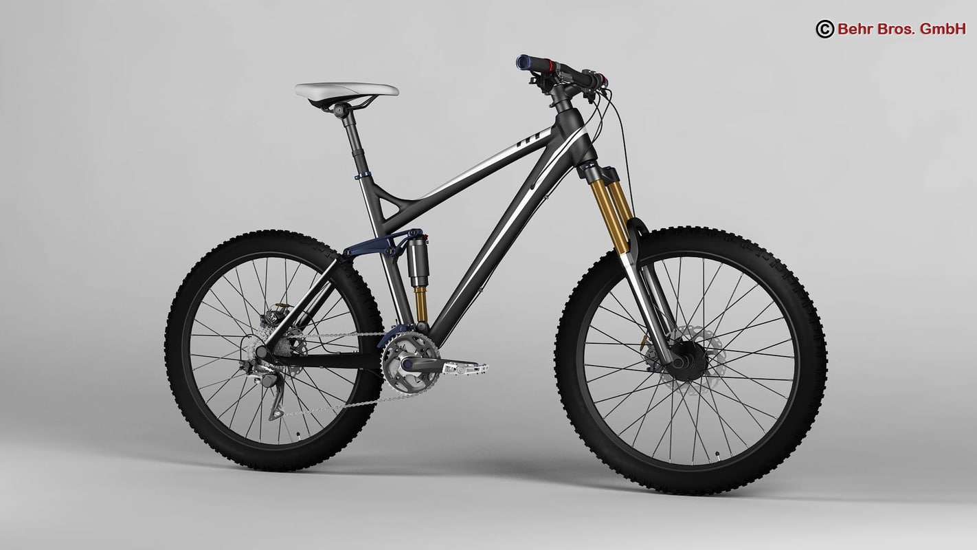 Download 3d model generic mountain bike