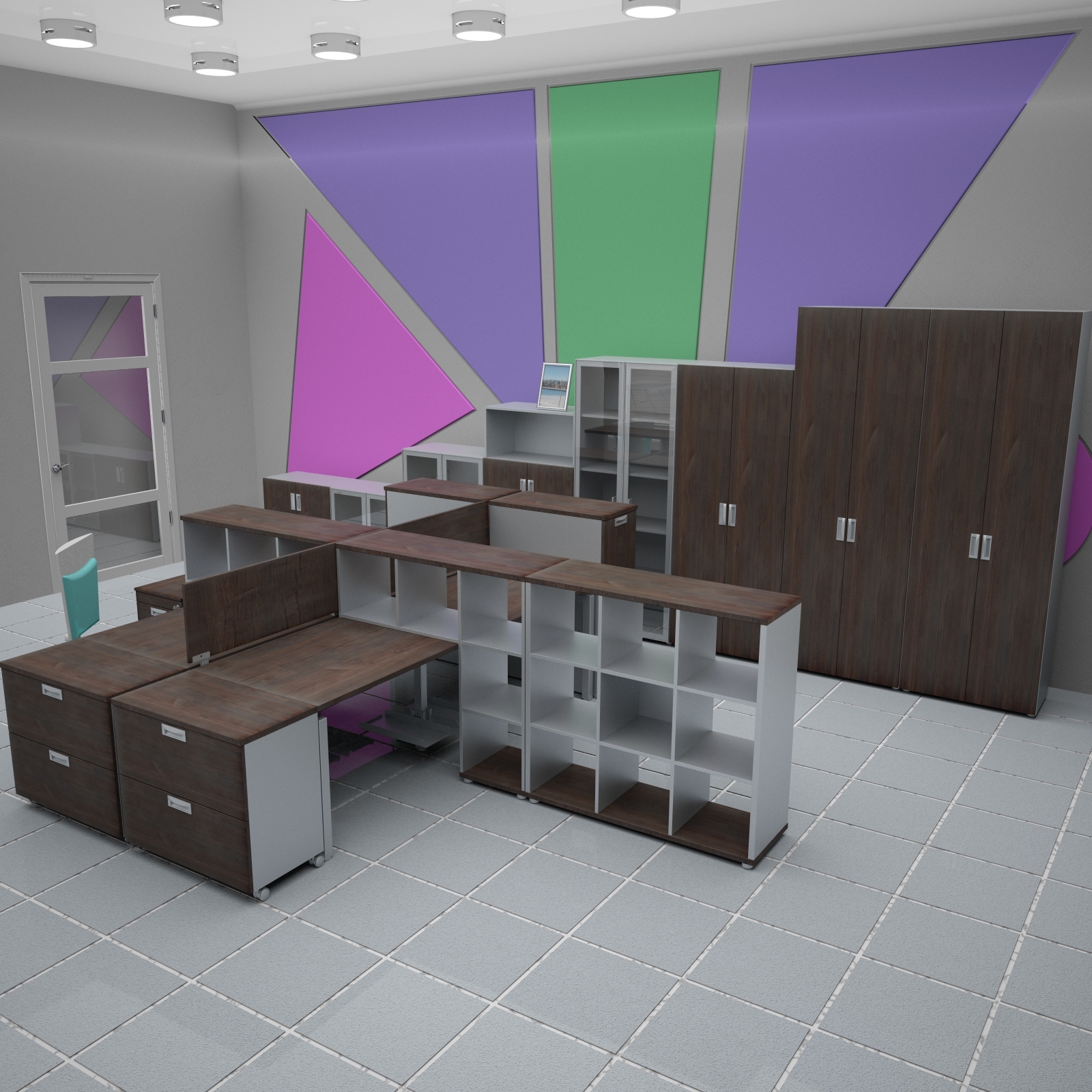 3d office furniture