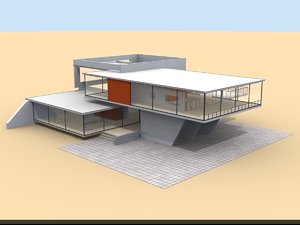 3ds max modern house