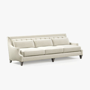 baker furniture sofa - 3d max