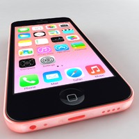 3d apple iphone 5c model