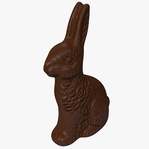 chocolate easter bunny 3ds