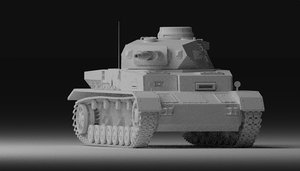 3d german ww2 tank panzer