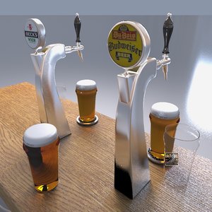 beer tower 3d max