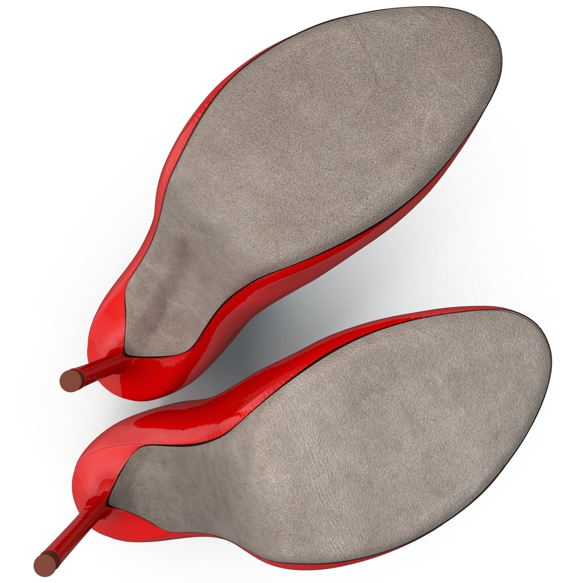 3d model stilettos shoes 2