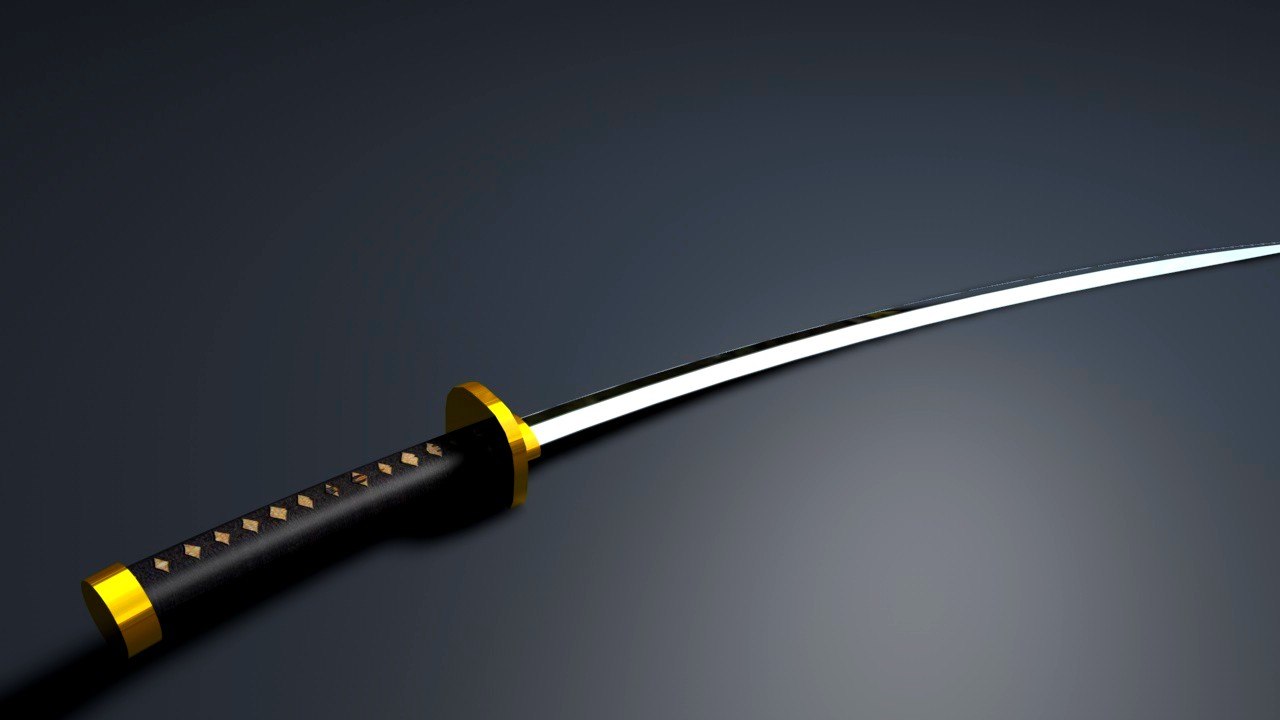 katana 3d c4d