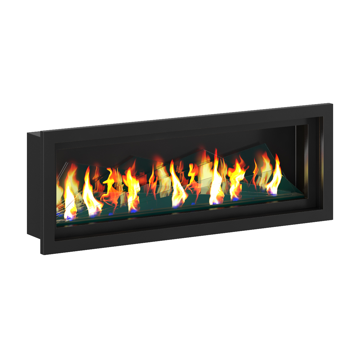C4d Wall Gas Fireplace