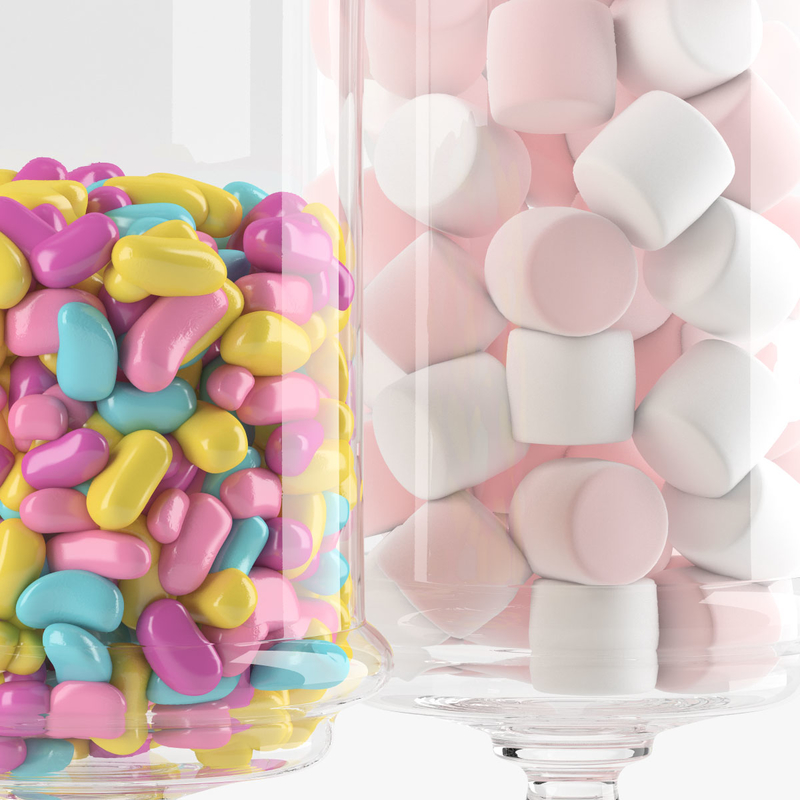 3ds max pottery barn apothecary jars