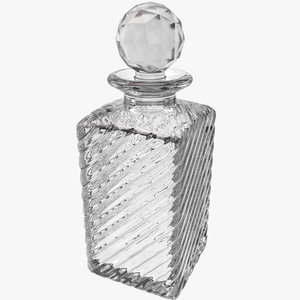 crystal decanter 3ds