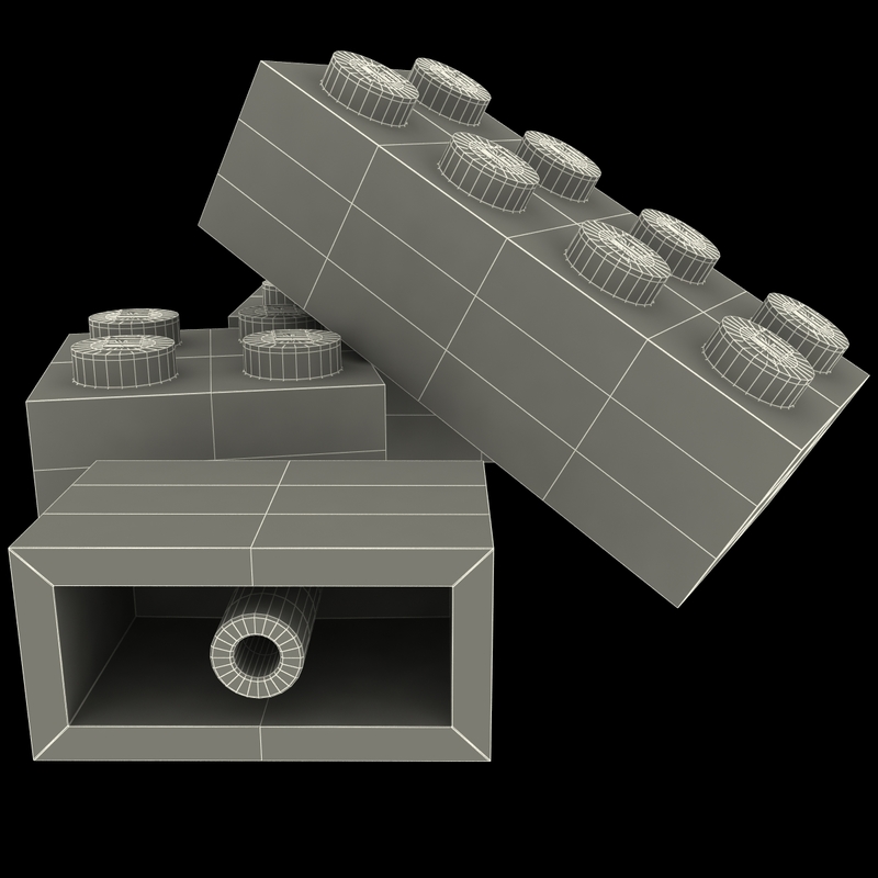 Lego Bricks 3d Model