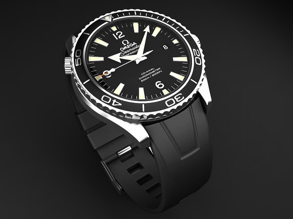 omega seamaster planet 3d model