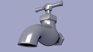 water faucet 3d 3ds