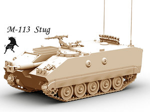 m-113 3d model