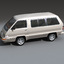 toyota van 3d c4d