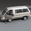 toyota van 3d c4d