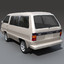 toyota van 3d c4d
