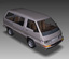 toyota van 3d c4d