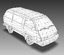 toyota van 3d c4d