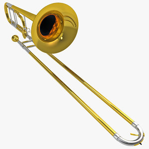 3d trombone 2 model