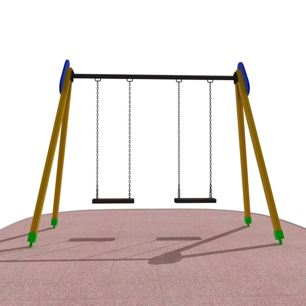 playground swing 3d model