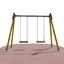 playground swing 3d model