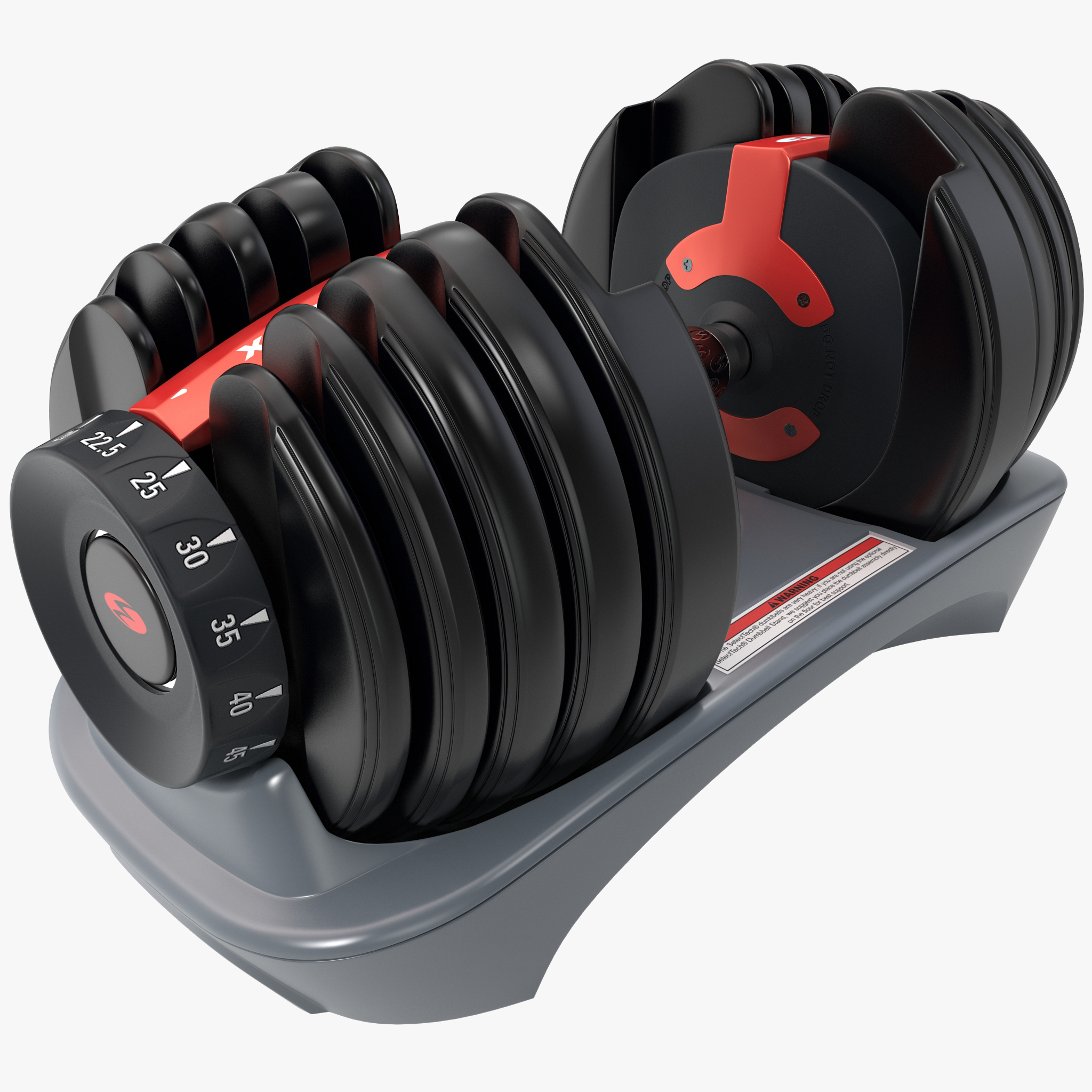 3d dumbbells bowflex selecttech