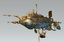steampunk steam dieselpunk submarine 3d max