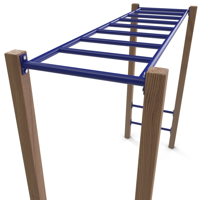 3d outdoor monkey bars model