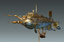steampunk steam dieselpunk submarine 3d max