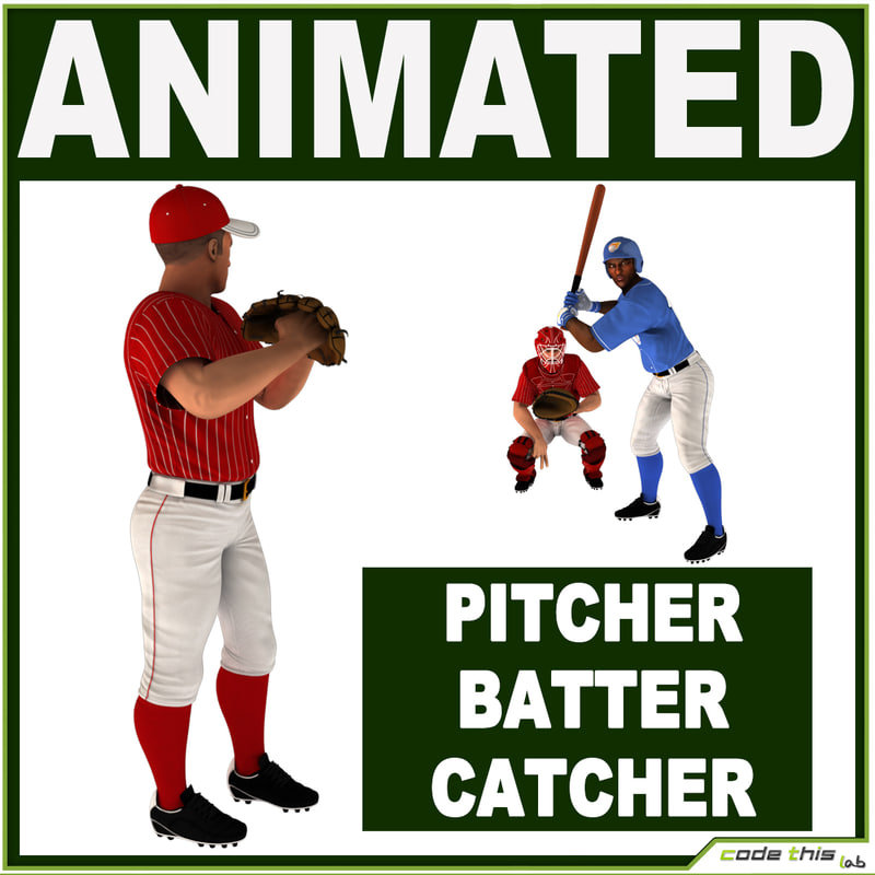 catcher pitcher batter max